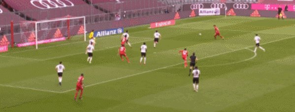 世界杯官方平台-【德甲】莱万戴帽穆勒科曼萨内建功 拜仁6比0门兴